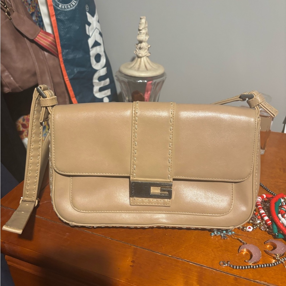Guess Tan Crossbody Bag